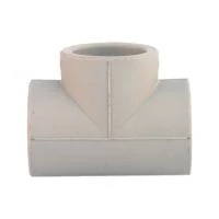 Трійник Valrom PP-R 90 мм сірий