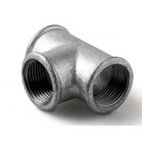 Тройник чугунный оцинкованный 1