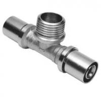 Тройник под пресс NTM 20 мм x 1/2