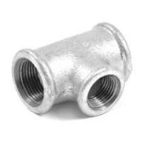 Тройник редукционный  чугунный оцинкованный 1