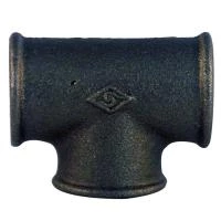  Трійник чавунний чорний 1