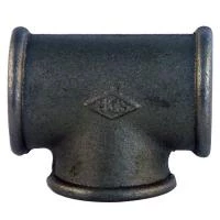Тройник чугунный черный 2