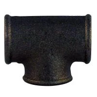 Тройник чугунный черный 3/8