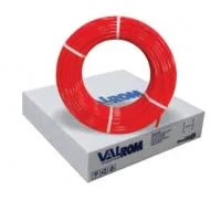 Труба PE-Xb Valrom 17x2.0 мм червона бухта 200 м