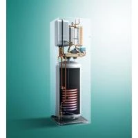 Внутренний блок теплового насоса с встроенным водонагревателем  Vaillant uniTOWER VWL 128/5 