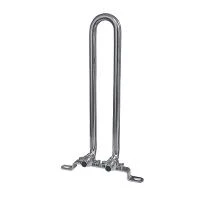 Трубка нікельована Valrom U-подібна для підключення радіаторів з підтримкою 16 x 300 мм