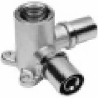 Кутник для підключення змішувача Ntm подвійний під пресс 16 мм x 1/2