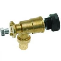 Отвод фиксированный KAN-Therm PPSU Push с короткой полимерной заглушкой 25x3,5 G3/4