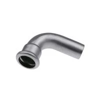 Отвод ниппельный KAN Inox 90° 28x28 мм НВ  