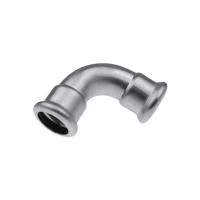 Отвод 90° KAN Inox 42x42 мм ВВ