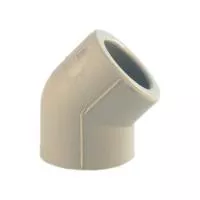 Куточок 45° Valrom PP-R 25 мм сірий