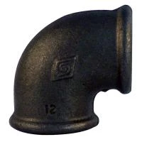 Кутник чавунний чорний 1/2