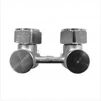 Узел нижнего подключения Herz-3000-RL-1 угловой 3/4
