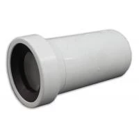 Выпуск для унитаза прямой с прокладкой  D 110 мм L 230 мм Valsir