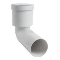 Випуск для унітазу Valsir кутовий D 110 мм 90° подовжений з прокладкою L 230 мм