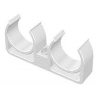 Хомут для труб Firat PP-R подвійний D = 25 мм