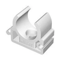 Пластиковая клипса Valrom для труб PP-R диаметром 20 мм одинарная