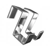 Крючок навесной Mario S-образный профильный 20х45