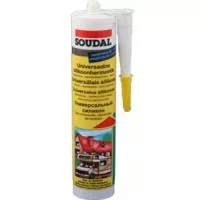 Силікон універсальний білий Soudal 310 мл
