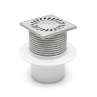 Двухкорпусный трап MCH 421L с вертикальным подключением Dn110 с фланцем