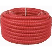 Гофротруба для изоляции Carrera 24/28 для труб 18/20 красная бухта 50 м