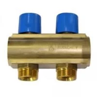 Коллектор распределительный латунный 1