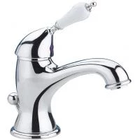 Змішувач для умивальника Demm Vara у ретро стилі хромований