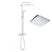 Душова система з термостатом Grohe Tempesta Cosmopolitan System 250 Cube