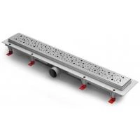 Душовий канал MCH  750 мм з полірованою решіткою Краплі