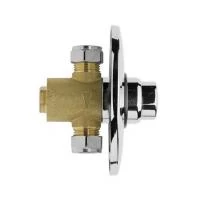 Кран с таймером для писсуара, встроенный монтаж  с временем реагирования 15-20 сек