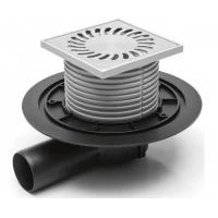 ​Двокорпусний трап  MCH для балконів та терас з горизонтальним підключенням Dn50