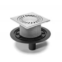 Двухкорпусный трап MCH  для балконов и терасс с вертикальным подключением Dn50