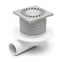 Трап для душа MCH 425 L двухкорпусный с горизонтальным подключением DN50