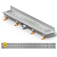 Душевой канал MCH 750 мм с матовой решеткой Гармония