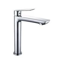 Змішувач для умивальника Demm Sleek високий хромований