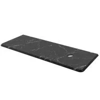 Стільниця Salgar Uniiq 900 Marquina Black ліва для накладного умивальника