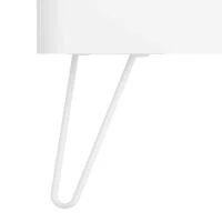 Комплект Salgar Uniiq із двох ніжок 230 мм білий