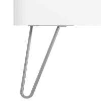 Комплект Salgar Uniiq из двух ножек 230 мм хром