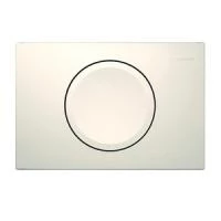 Змивна клавіша Geberit Delta15, для змиву/стопу: Альпійський білий