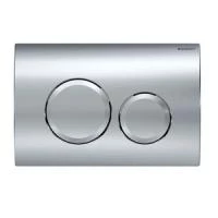 Смывная клавиша Geberit Delta20, для двойного смыва: Глянцевый хром