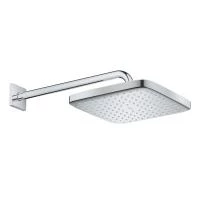 Верхний душ Grohe Tempesta 250 Cube с кронштейном к стене c WaterSaving