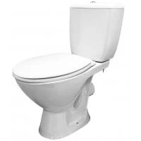 ​Унітаз компакт Cersanit Koral 767 011 3/6 л з поліпропіленовим сидінням та металевими кріпленнями