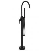 Смеситель для ванны Demm Spike напольный черный