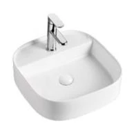 Накладная раковина KRONER IRIS, 45x45 см, белая