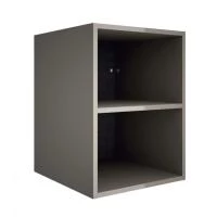 Пенал відкритий Salgar Fussion 400 темно-сірий 40x43.4х54 см