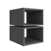 Набор из двух декоративных кубов 3,7x42,8x24,4 см