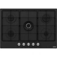 FHSM 755 4G DC ON E, газовая поверхность Smart, оникс, 5 конфорок, эмалированные решетки