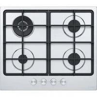 FHSM 604 3G DC XS C, газовая поверхность Smart, нержавеющая сталь, 4 конфорки, чугунные решетки