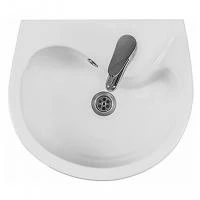 Умывальник Bambi 40 см с переливом и отверстием