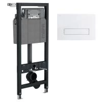 Инсталляция для унитаза Rehau Mepa Р31 с клавишей Orbit и настенными кронштейнами